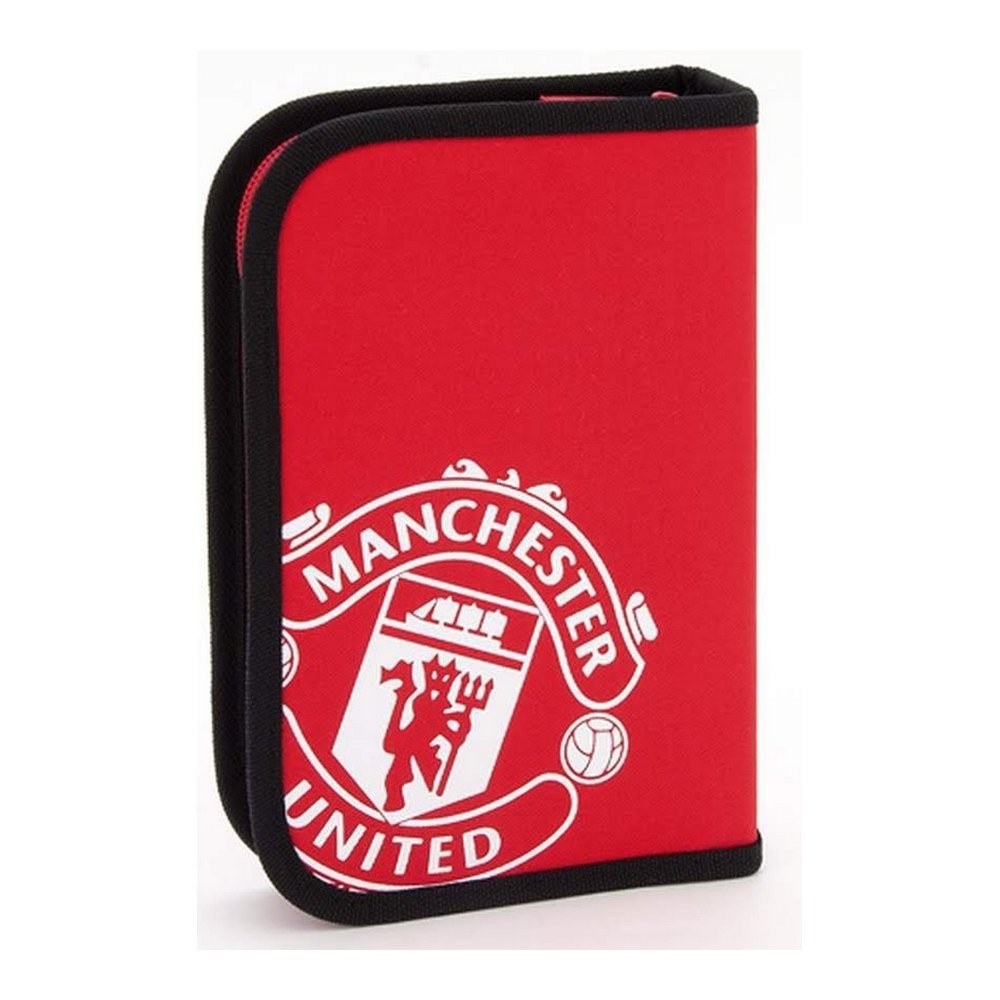  Manchester United F.C. Fade Design Flat Pencil Case : Sports &  Outdoors