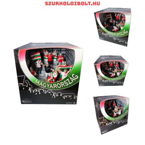 Hungary Supporter Figurine Set - 10 Hand-Painted Unique Figurines