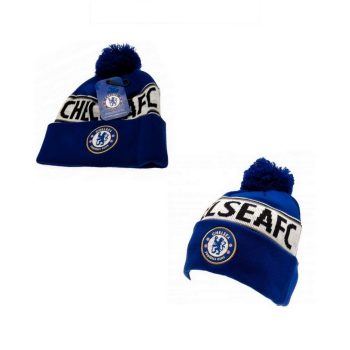 chelsea fc hat and scarf