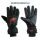 No Fear Ski Gloves (black - red)