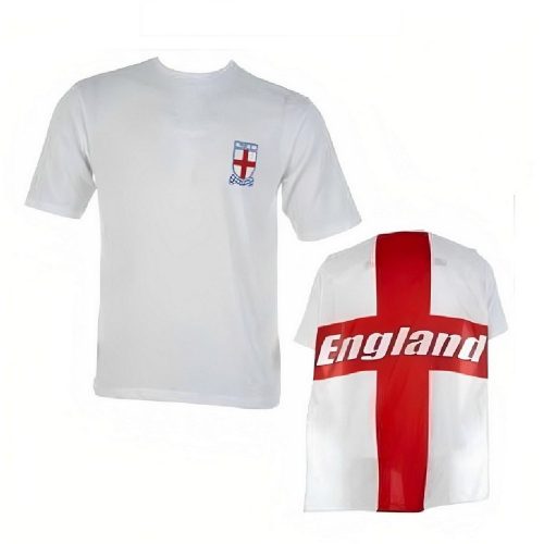 England junior T-shirt with a flag on the back