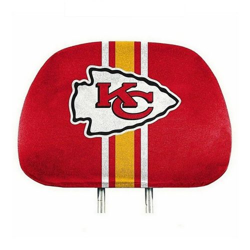 Kansas City Chiefs  headrest covers - official licensed product (2 pieces)