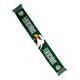 Green Knitted Scarf with Fradi Eagle Motif and FTC Crest – Ferencváros Pride Around Your Neck