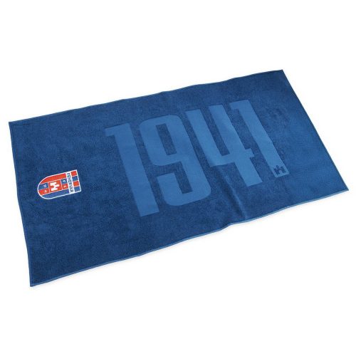 Fehérvár FC Dark Blue Towel with “1941” Text and Embroidered Crest – Quality and Loyalty Combined!