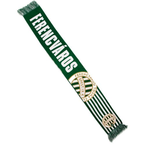 Green Ferencváros Knit Scarf with Gold FTC Crest – The Pride of Fradi