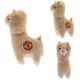 Manchester United FC Plush Llama – Soft Cream Plush Animal with Full Colour Crest