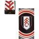 Fulham FC Large Cotton Velour Towel with Central Crest – 100% Soft Beach Towel – Official Licensed Product