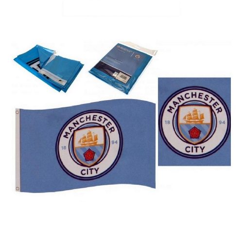 Manchester City Giant flag - official licensed product 