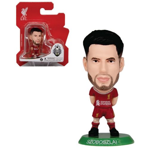 Liverpool FC SoccerStarz Szoboszlai Dominik – 2024-25 Home Kit Collectable Figure, Official Licensed Product