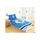 Chelsea FC Stripe Crest Single Duvet Cover & Pillowcase Set