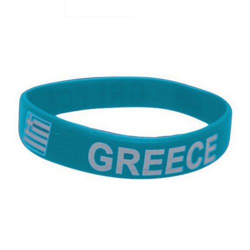 Greece Silicone Wristband