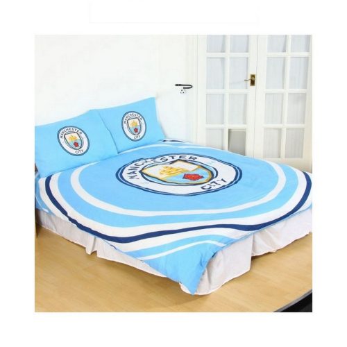 Manchester City Double Duvet Set - official merchandise 