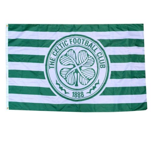 Celtic FC Exclusive Striped Flag - Premium Supporters Collection