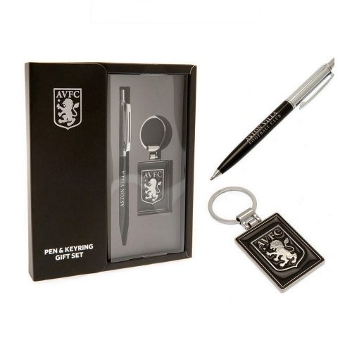 Aston Villa  Keyring, pen gift set - official licensed product