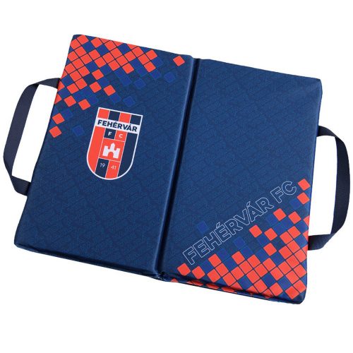 Blue Seat Cushion with “Fehérvár FC” Crest and “Hajrá, Vidi!” Text – A Perfect Accessory for Every Fehérvár FC Fan