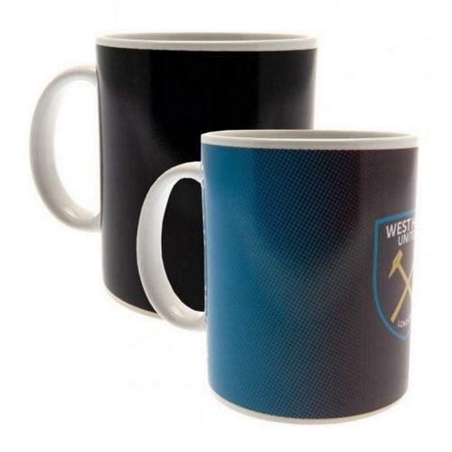 West Ham United heat changing BOXED MUG