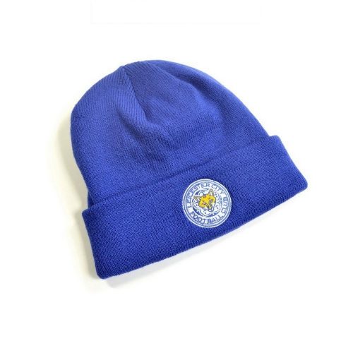 Leicester City bobble knitted hat - official Leicester City  product