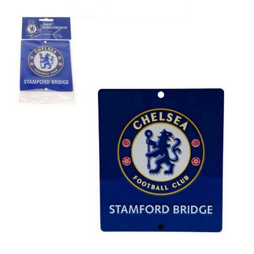 Chelsea Football Club Crest Metal Window Sign