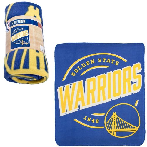 Golden State Warriors Fleece Blanket 150x120 cm