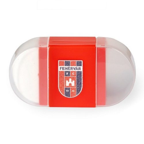 MOL Fehérvár FC pencil sharpener and rubber