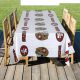 San Francisco 49ers vinyl table cover