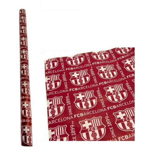 Official FC Barcelona Gift Wrap, 2 Sheets