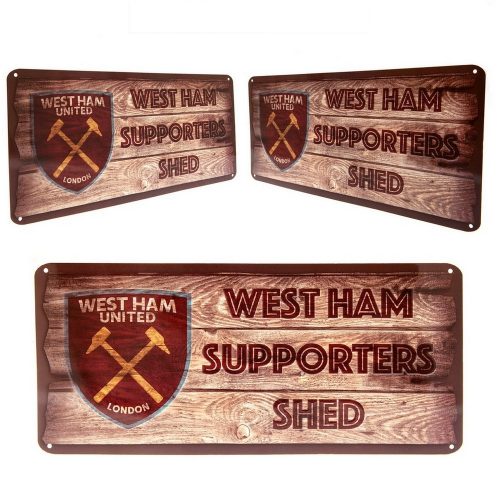 West Ham United Fc Metal Sign