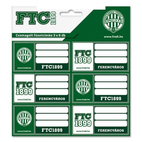 Ferencváros sticker 18 pcs