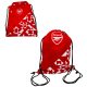 Arsenal FC Gym Bag – Stylish Red Gym Sack with Club Crest