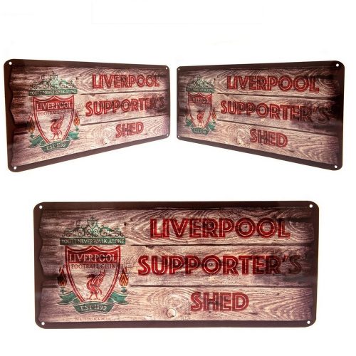 Liverpool Fc Metal Sign