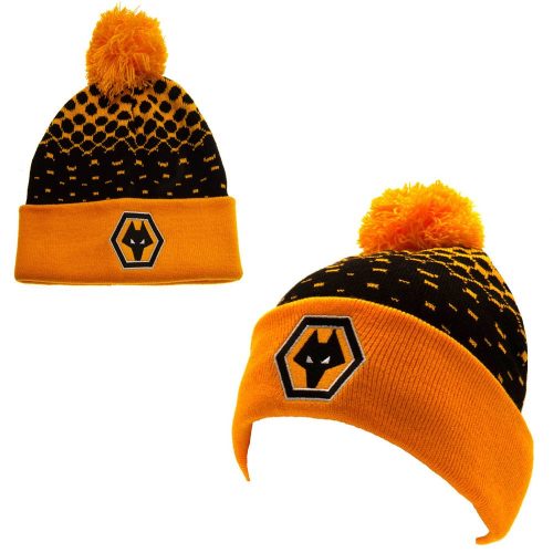 Wolverhampton FC bobble knitted hat - official Wolverhampton FC  product