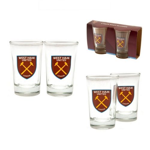 West Ham United shot glass set