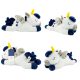 Tottenham Hotspur FC Plush Unicorn – Soft blue and White Plush Unicorn with Tottenham Hotspur Crest, Official Licensed Product