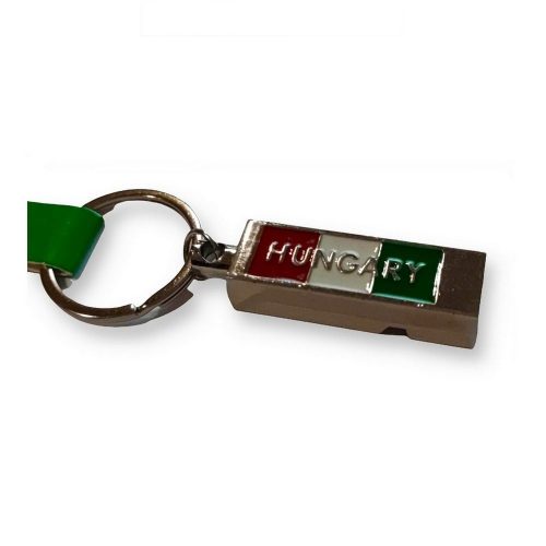 Hungary keyring with a whistle