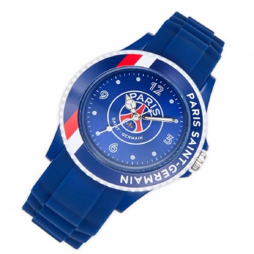 Paris Saint Germain FC Silicone Strap Watch – Stylish and Functional