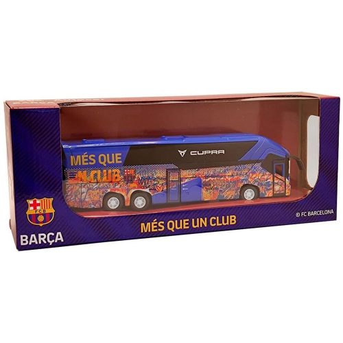 FC Barcelona Diecast Team Bus – Realistic Replica with Functioning Wheels and Doors – Official Licensed Product