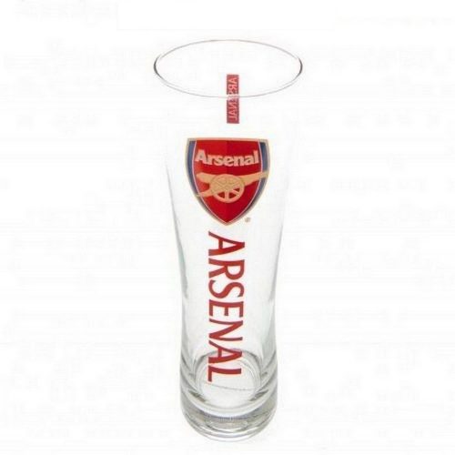 Arsenal FC Tall Beer Glass