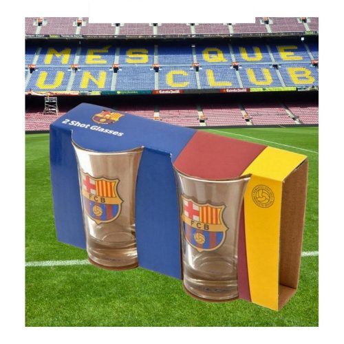 FC Barcelona shot glass set