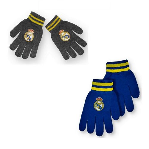 Real Madrid junior knitted gloves - official merchandise