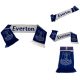 Everton FC Scarf – Royal Blue and White Knit Scarf with Club Crest and Fringe – Official Licensed Product