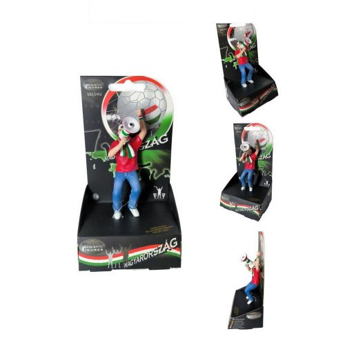 Hungary Supporter Figurine - Hand-Painted with Realistic Design