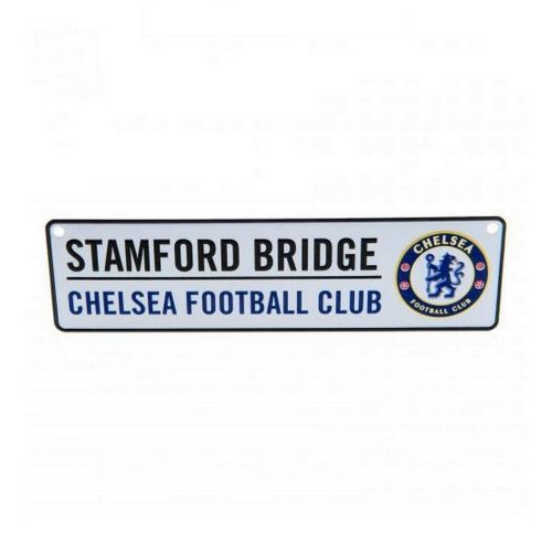 Chelsea FC Football Club Crest Metal Window Sign