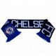 CHELSEA FC Official Blue Black White Jacquard Scarf NR Knit 1905