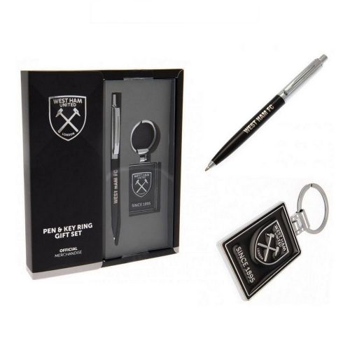 West Ham United  Keyring, pen gift set - official licensed product