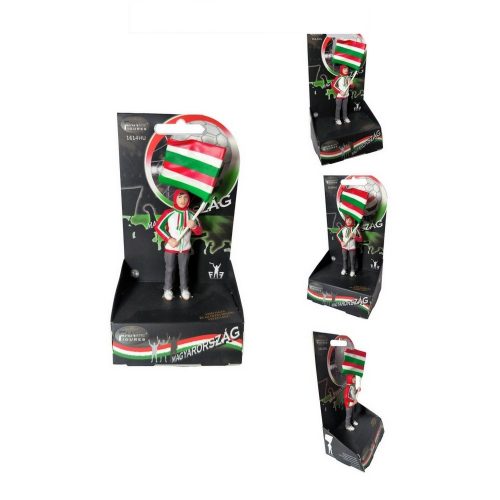 Hungary Supporter Figurine - Hand-Painted with Realistic Design