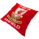 Liverpool FC "This Is Anfield" Cushion – Retro Liverbird Crest, Official Licensed Product